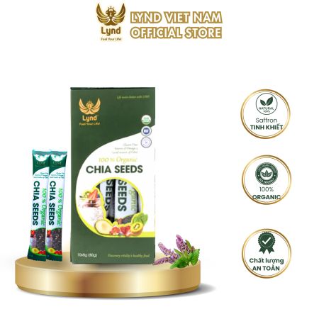 Hạt chia Lynd organic nhập khẩu Mexico 80g