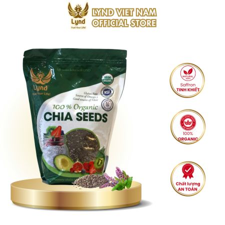 Hạt chia Lynd organic nhập khẩu Mexico 200g